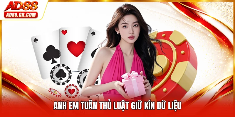 Anh em tuân thủ luật giữ kín dữ liệu